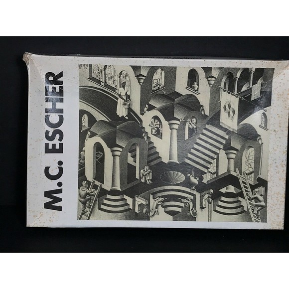 MC Escher Modern art Concave convex Selgiochi puzzle 1000 pcs inner bag sealed - Picture 1 of 12